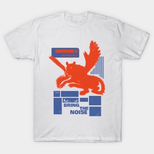 Prodigy of the Frontline – Shellshock Battle Rodent Design T-Shirt